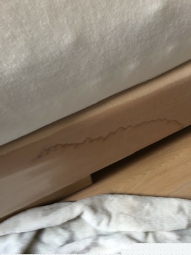 water vlek verwijderen (voor Safeclean behandeling)l